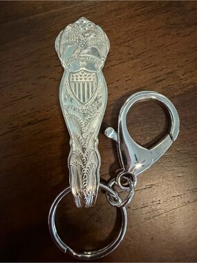 USA Spoon Keychain/Purse Charm